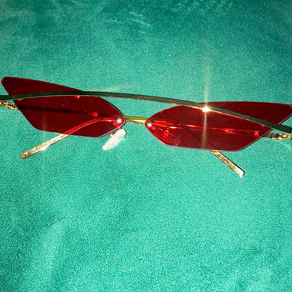 New Red Sunglasses
